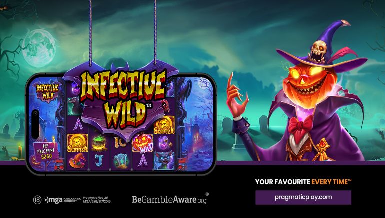 Pragmatic Play vapauttaa pelin "Infective Wild™": Karmaisevan Halloween-kolikkopeliseikkailun