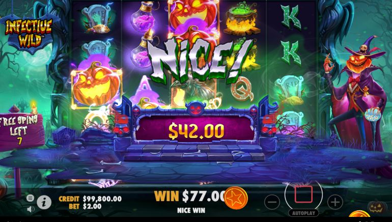 Infective Wild™ Winning Spin