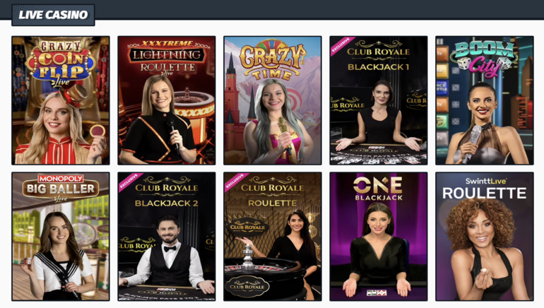 Lucky Elektra Casino kuvakaappaus 1