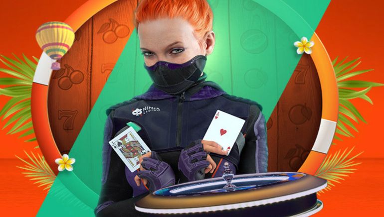 Ninja Casino tarjoaa 500 000 €:n kuukausittaisen palkintopotin Drops & Wins Live Casino -tapahtumassa