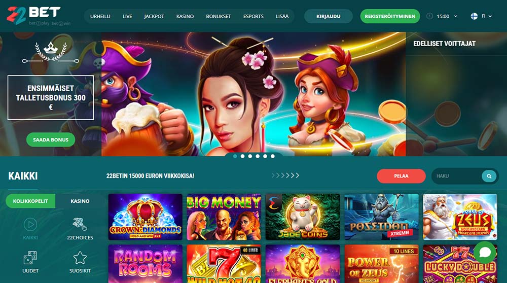 22Bet Casino Finland