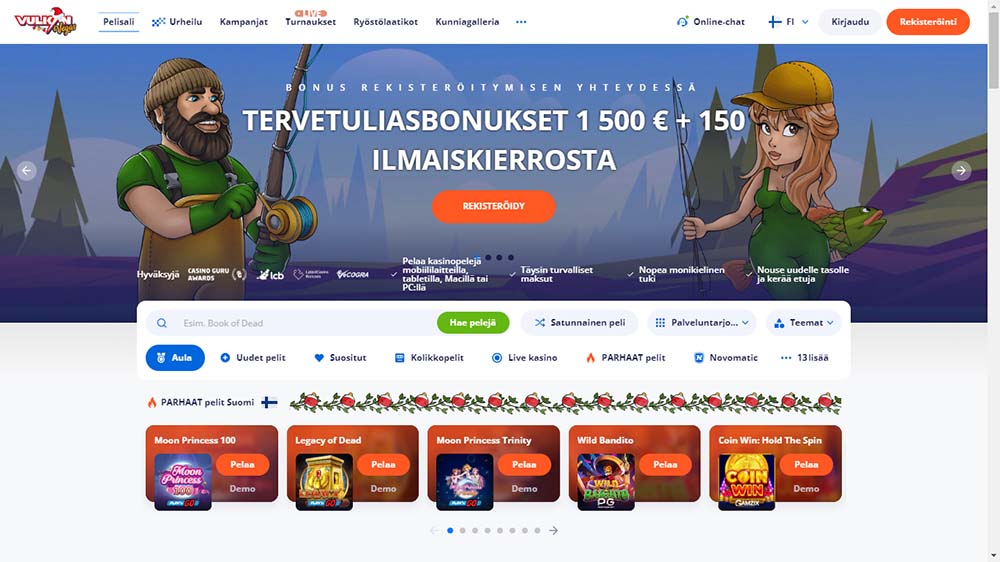 Vulkan Vegas Casino Finland