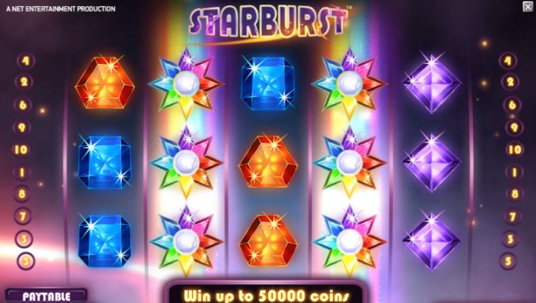 Cherry Casino Mainostaa Starburst-peliä Ilmaiskierroksilla
